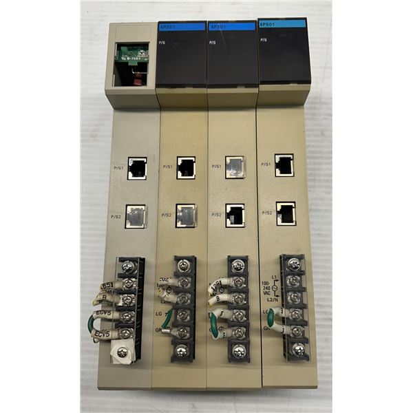 (4) Omron #C1000H-APS01 Power Supply Adapters