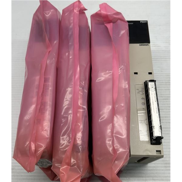 (4) Omron #CV500-PS221 Power Supply Units