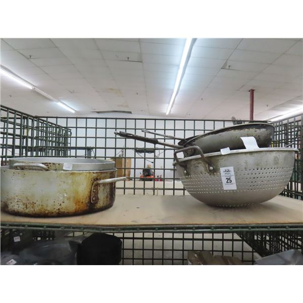 Brazing/Fry Pans, Collanders