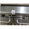 Image 2 : Cookrite Gas 4' Flat Grill Double Range Double Oven