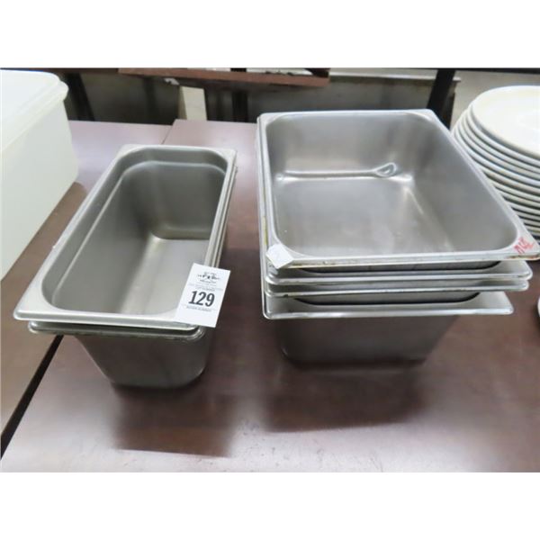 Half Insert Pans 4, Third Insert Pans - 2