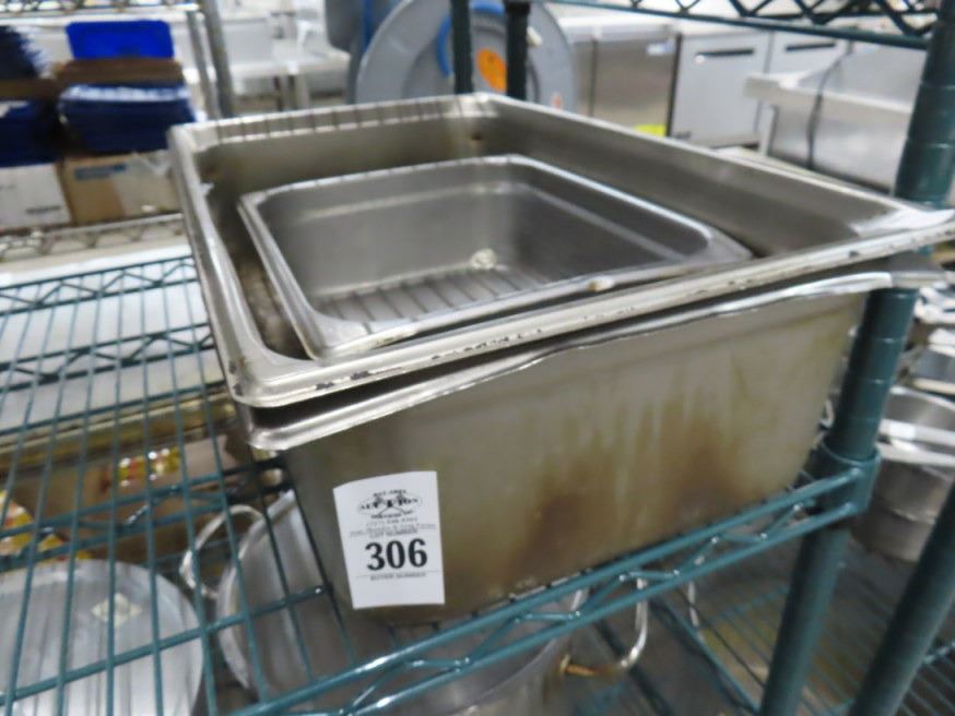 Full Size Water Pans 2, Three Quarter Insert Pan