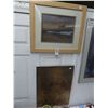 Image 1 : Framed Wall Art Deer and Musicians - 2