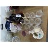 Image 1 : Etched Stems, Glazed Pitchers, Shakers, Jar