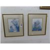 Image 1 : Framed Floral Watercolors - 2
