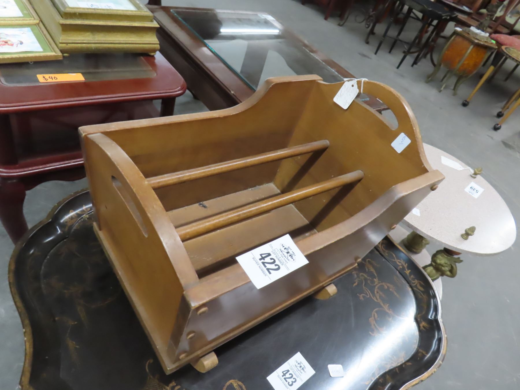 Maple Finish Magazine Rack Maple Magazine Rack