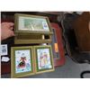 Image 1 : Figural Inset, What Not Box, Small Wall Art