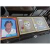 Image 1 : Framed Hall of Fame Puzzles, Needlepoint Girls - 3