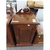 Image 1 : Small Carved Mahogany Cabinet