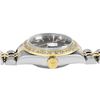 Image 5 : Rolex Ladies Sapphire Quickset Black Index Yellow Gold Diamond Bezel Datejust Wi
