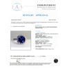 Image 4 : 4.00 ctw Tanzanite and 1.20 ctw Diamond Platinum Ring