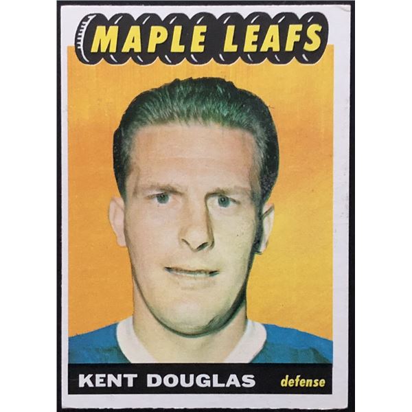 1965-66 O-PEE-CHEE KENT DOUGLAS ROOKIE CARD