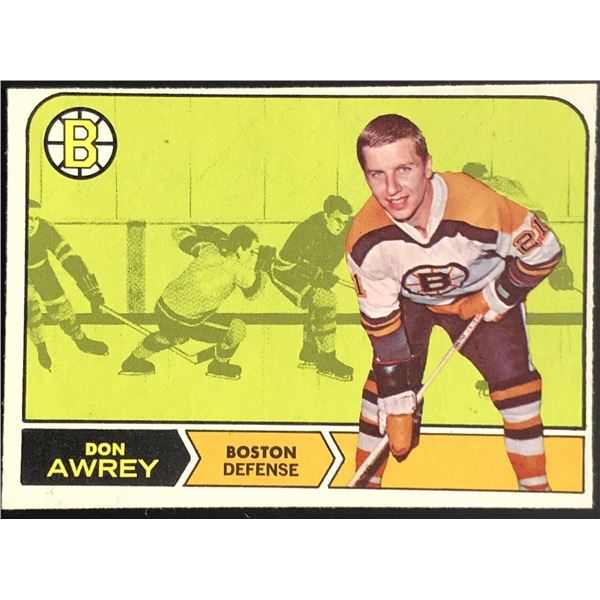 1968-69 O-PEE-CHEE DON AWREY