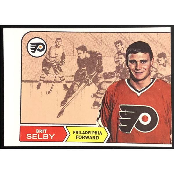 1968-69 TOPPS BRIT SELBY ROOKIE CARD