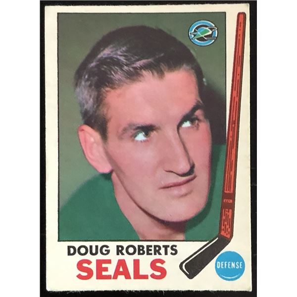 1969-70 O-PEE-CHEE DOUG ROBERTS ROOKIE CARD