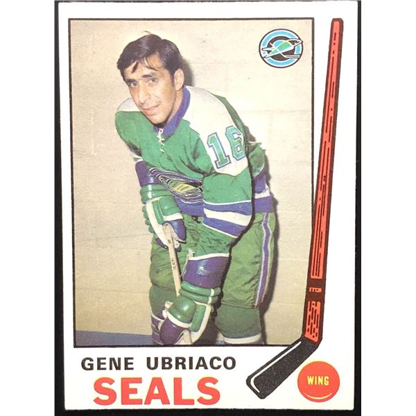 1969-70 O-PEE-CHEE GENE UBRIACO ROOKIE CARD