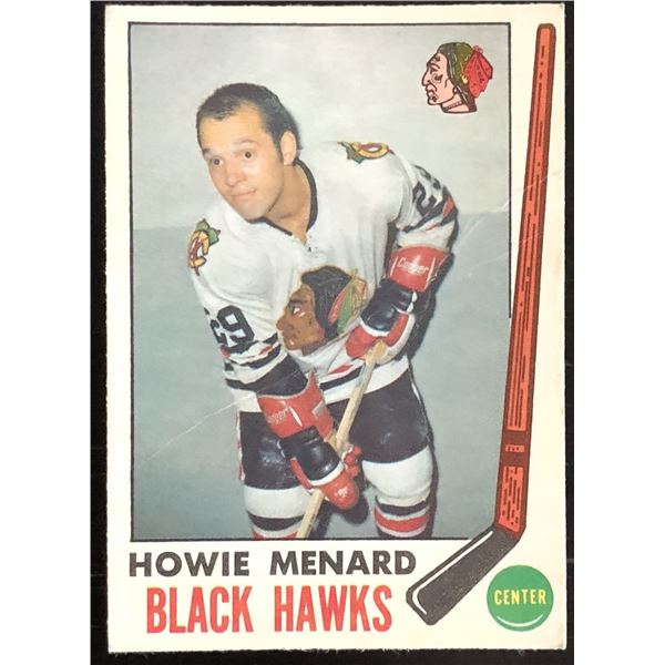1969-70 O-PEE-CHEE HOWIE MENARD ROOKIE CARD