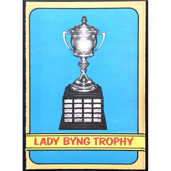 1972-73 O-PEE-CHEE LADY BYNG TROPHY