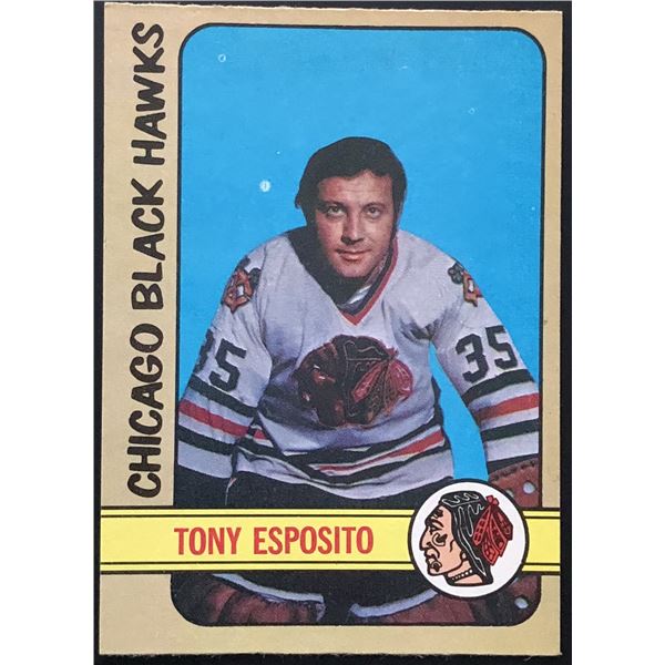 1972-73 O-PEE-CHEE TONY ESPOSITO (HOF)