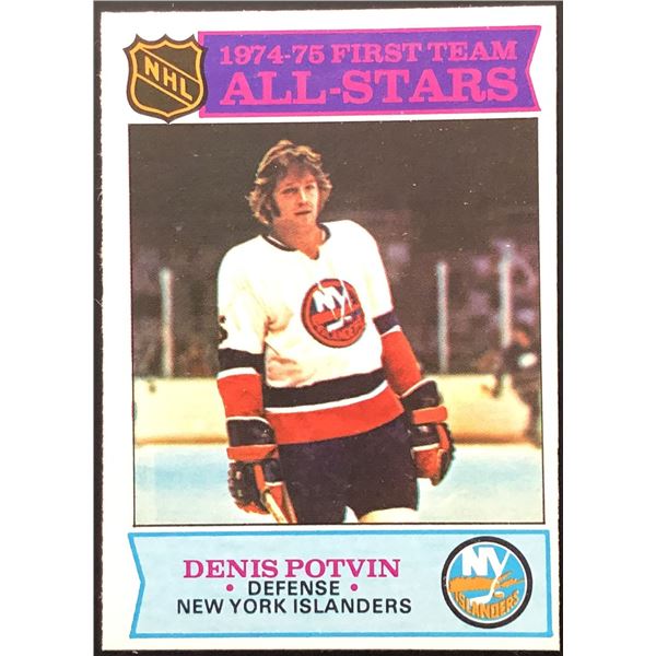 1975-76 O-PEE-CHEE DENIS POTVIN (HOF)