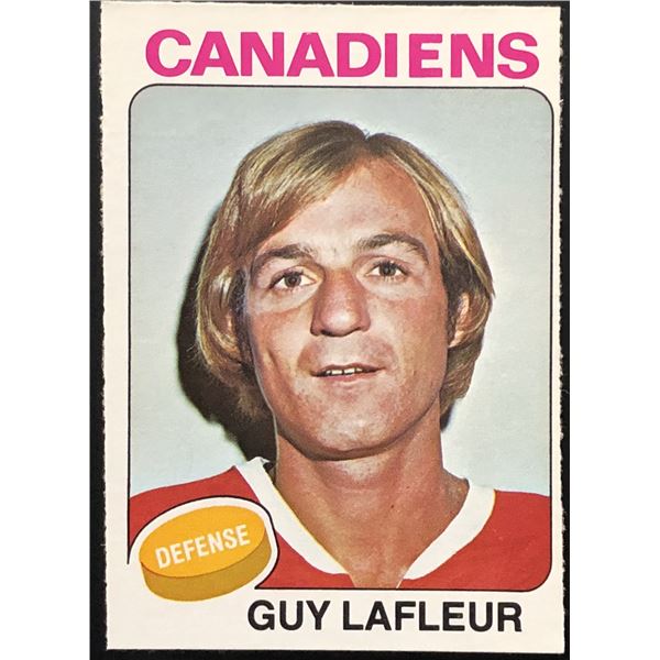 1975-76 O-PEE-CHEE GUY LAFLEUR (HOF)