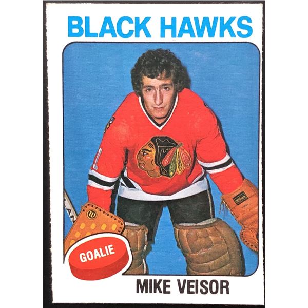 1975-76 O-PEE-CHEE MIKE VEISOR ROOKIE CARD