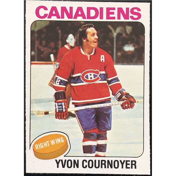 1975-76 O-PEE-CHEE YVAN COURNOYER (HOF)