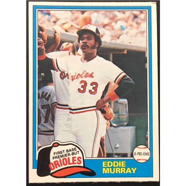 1981 O-PEE-CHEE EDDIE MURRAY (HOF)