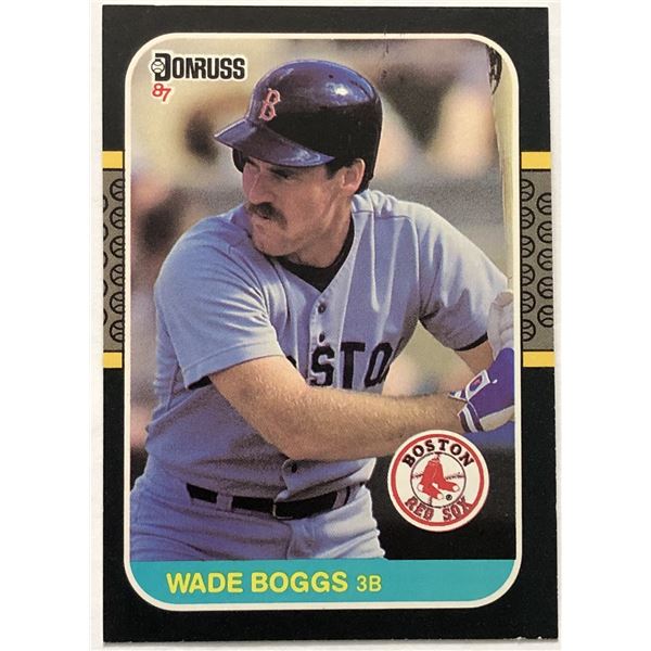 1987 DONRUSS WADE BOGGS (HOF)