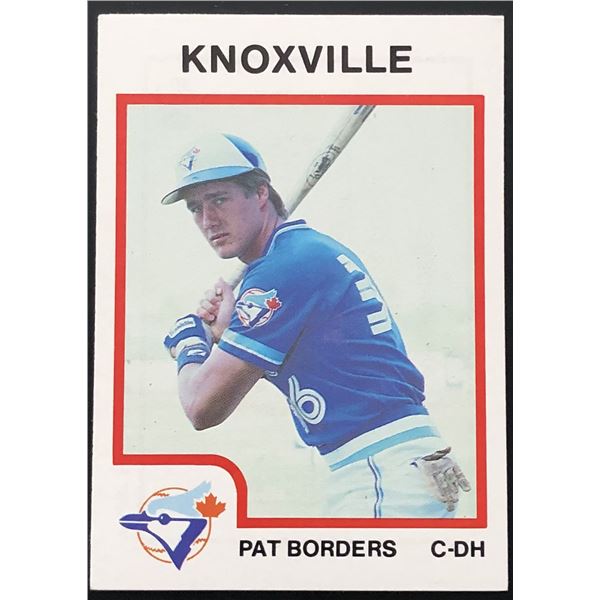 1987 MINOR LEAGUE PROSPECT PAT BORDERS