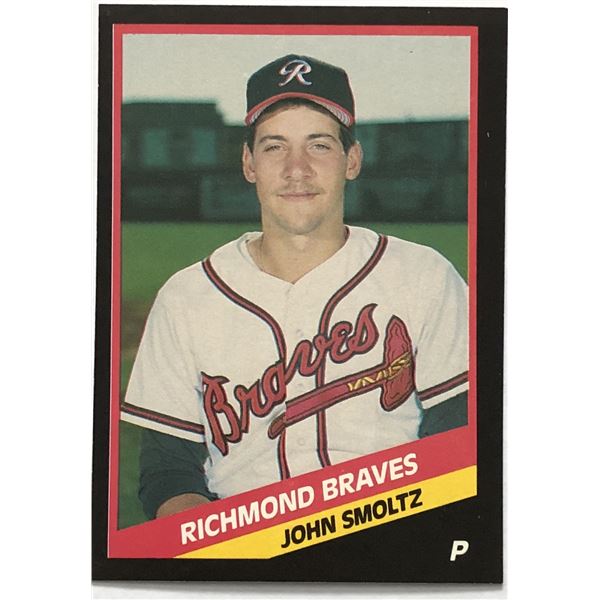 1988 MINOR LEAGUE PROSPECT JOHN SMOLTZ (HOF)