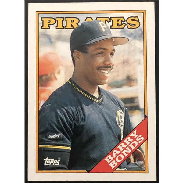 1988 TOPPS BARRY BONDS