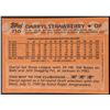 Image 2 : 1988 TOPPS DARRYL STRAWBERRY