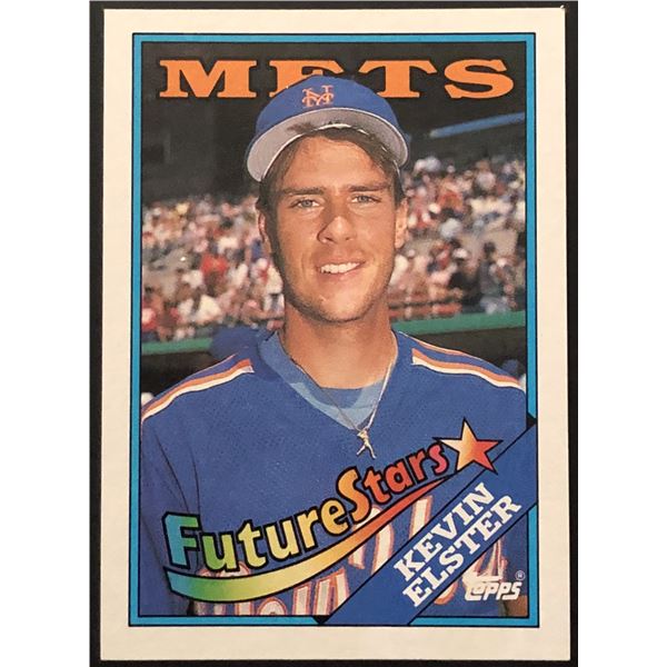 1988 TOPPS KEVIN ELSTER ROOKIE CARD