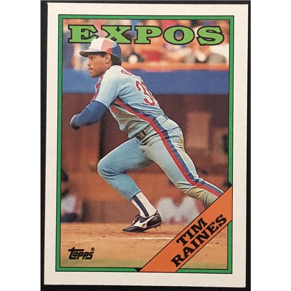 1988 TOPPS TIM RAINES (HOF)