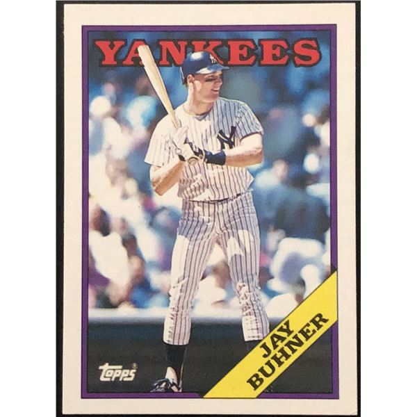 1988 TOPPS TRADED JAY BUHNER ROOKIE CARD