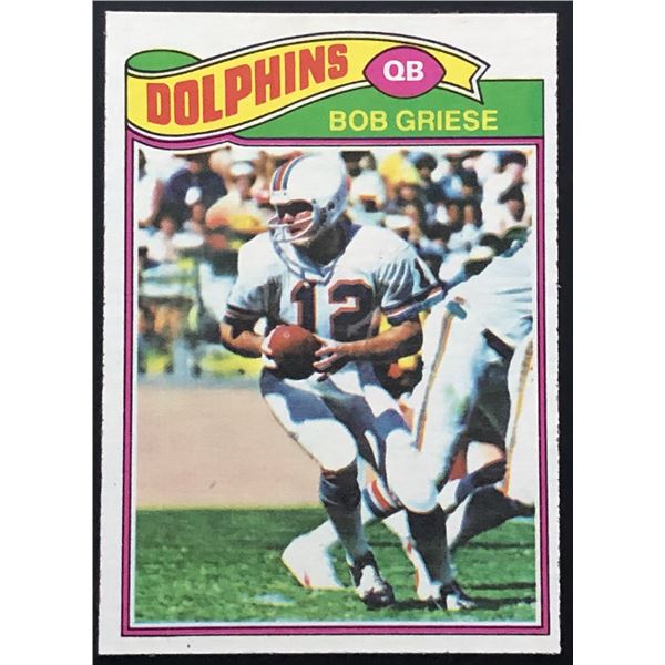 1977 TOPPS BOB GRIESE (HOF)