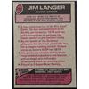 Image 2 : 1977 TOPPS JIM LANGER (HOF)