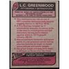 Image 2 : 1977 TOPPS L.C. GREENWOOD