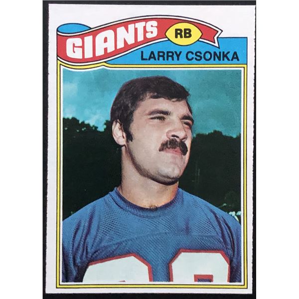 1977 TOPPS LARRY CSONKA (HOF)