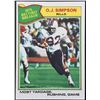 Image 1 : 1977 TOPPS O.J. SIMPSON (HOF)