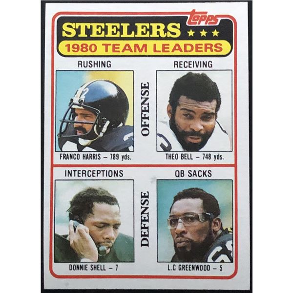 1981 TOPPS FRANCO HARRIS (HOF)