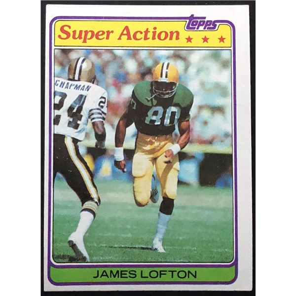 1981 TOPPS JAMES LOFTON (HOF)