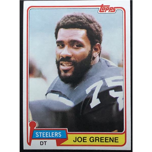 1981 TOPPS JOE GREENE (HOF)