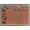 Image 2 : 1981 TOPPS MARK GASTINEAU ROOKIE CARD