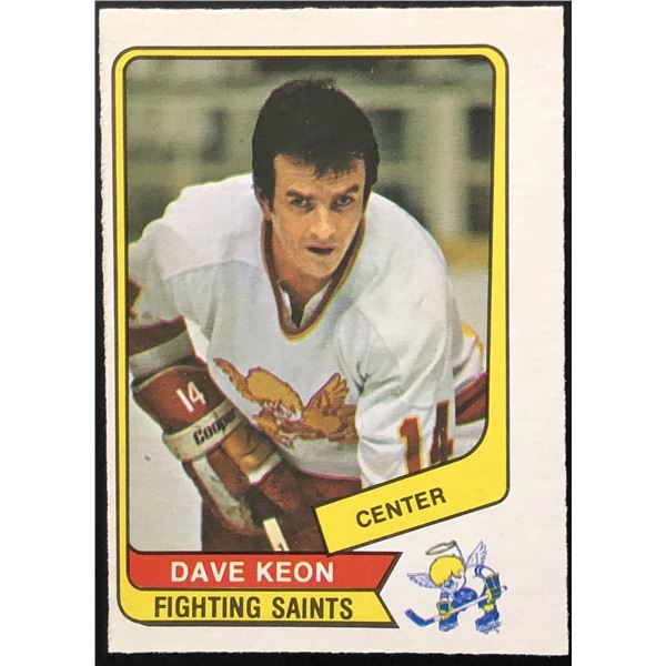 1976-77 O-PEE-CHEE WHA DAVE KEON (HOF)