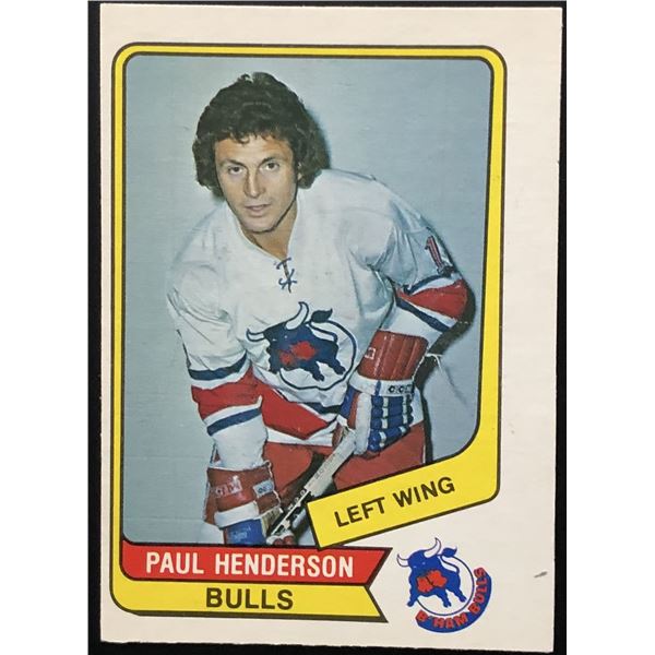 1976-77 O-PEE-CHEE WHA PAUL HENDERSON