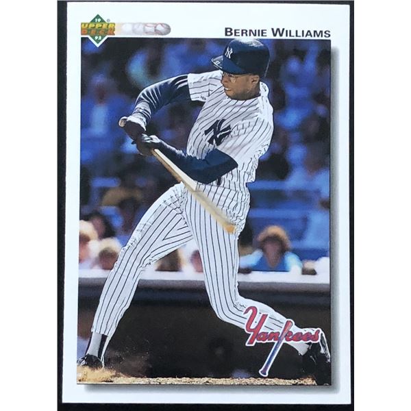 1993 UPPER DECK BERNIE WILLIAMS ROOKIE CARD