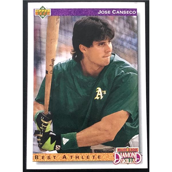 1993 UPPER DECK JOSE CANSECO