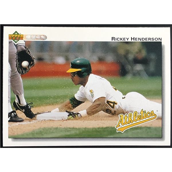 1993 UPPER DECK RICKEY HENDERSON (HOF)